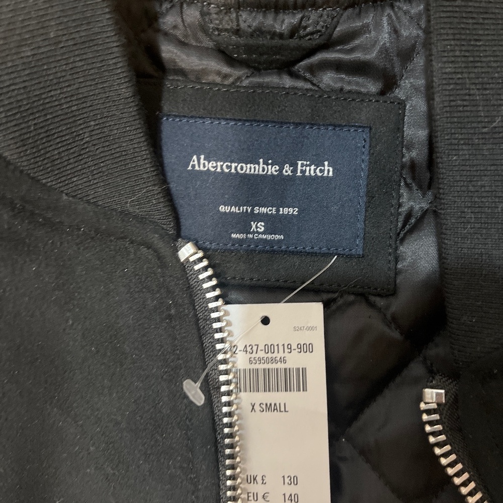 NWT Abercrombie and Fitch men jackets size XS
